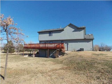 Rear of house looking east