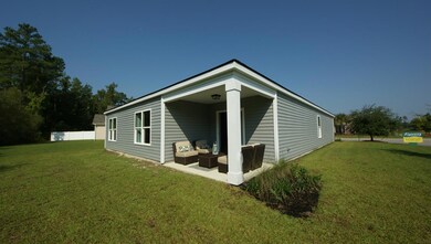 Covered Rear Porch