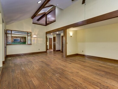Family room view to upstairs