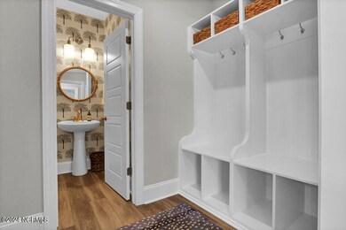 Mudroom with Drop Zone