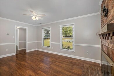 Bright Family Room is off the front entry.