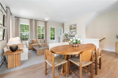 Photos are of a model home.