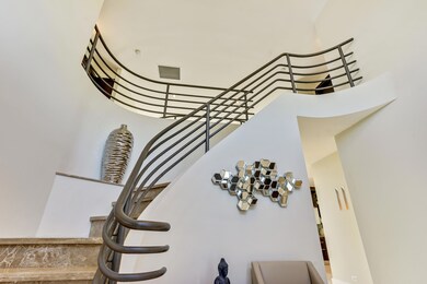 ** Circular Marble Staircase **