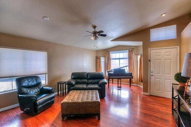 Formal living and dining areas