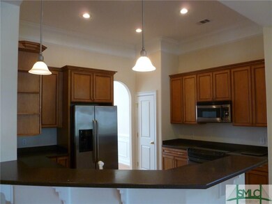 Designer kitchen, lots of cabinets