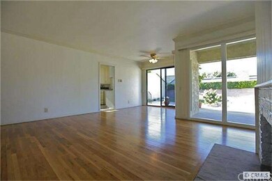 Living and Dining room with beautiful hardwood flo