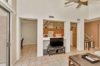 Looking Into Kitchen From Living Room