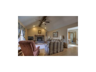 Wood-burning fireplace adds warmth on cool winter 