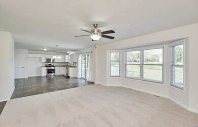 Open floorplan offers easy living