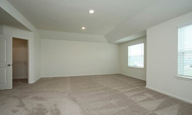 
The Mesquite by LGI Homes showcases a luxuriously large owner's retreat for maximum relaxation.