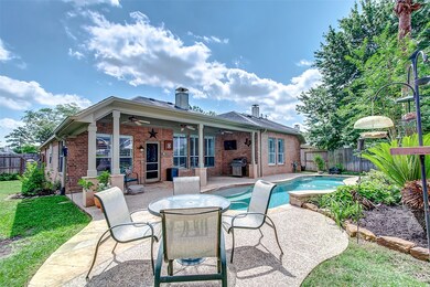 This backyard is perfect for your first cup of coffee in the morning, enjoying the birds, swimming or just relaxing.