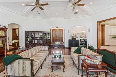 View from French doors to Entry of Home