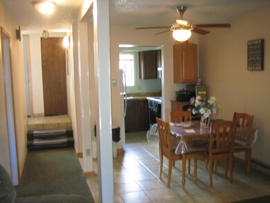 view to dining kitchen