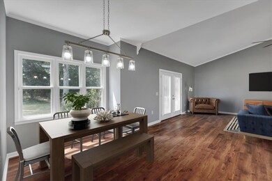 Dining Area Virtually Staged