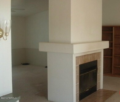 Double sided Fireplace