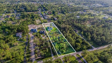 View of property location with property parcel out