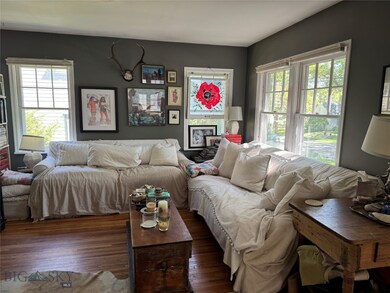 upstairs living room - lots of light
