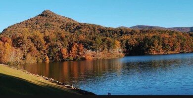 View of water feature featuring a mountain view