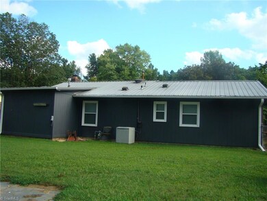 Back exterior freshly painted
