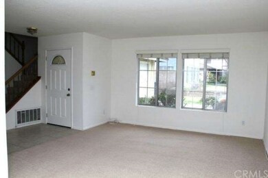 Living room with new carpet