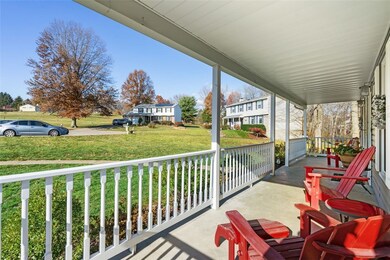 Lovely front porch!