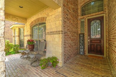 Brick entry way