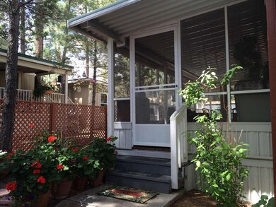 Entrance to Screened Porch