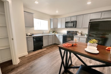 This is a picture of the kitchen of the neighborho