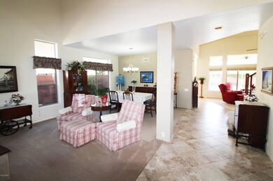 Living and Dining Flow to Family Room