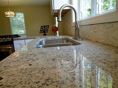 Kitchen. WHITE GRANITE