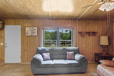 View Out to Lakeside Deck