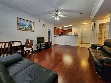 From living room to kitchen