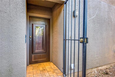 Entrance, antique door.