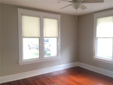 Large bedroom with hardwood floors, large closet w