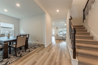 Formal Dining Leading Into the Living Area