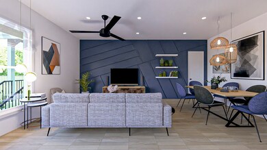 Interior Rendering - Living