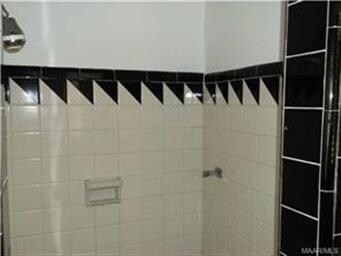 shower detail in shared bath