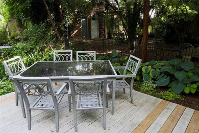 Back patio is ideal for outdoor entertaining, and 