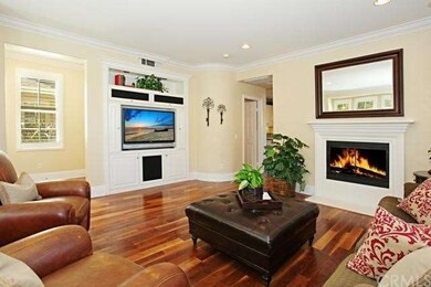 Family Room with beautiful hardwood floors