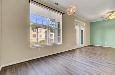 Dining Area with New Light Fixture
