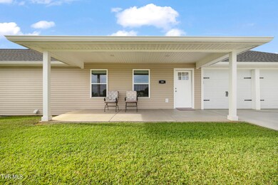 Covered front porch