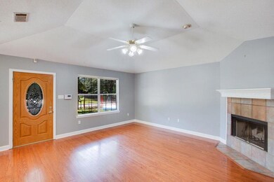 Front Entry door opens to the living room. The hig