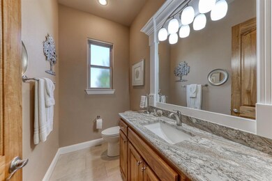 Half bath found in main hallway.