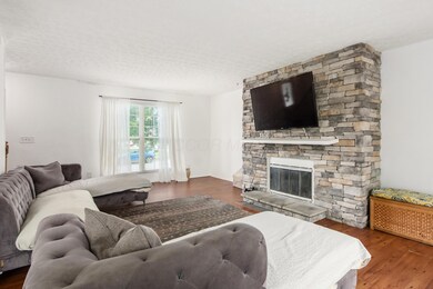 Lovely Brick Wall Fireplace