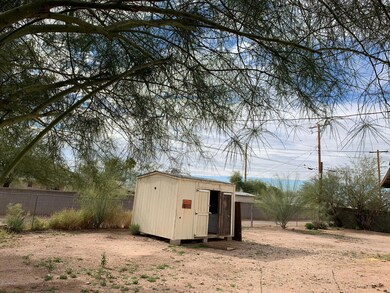 Storage Shed at Rear Yard