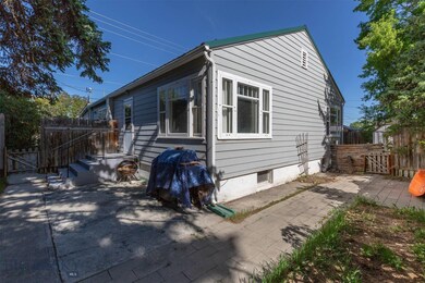 SE corner of house