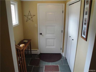 Foyer. Foyer with Slate Flooring and Nice Double C