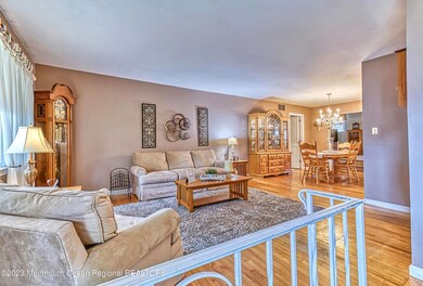 Open to the dining room