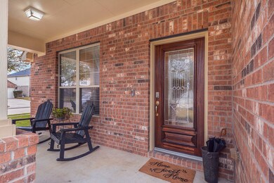 Enjoy relaxing on this large covered patio!