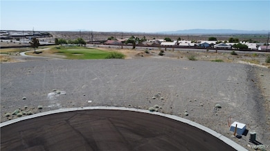 Bird's eye view with a mountain view